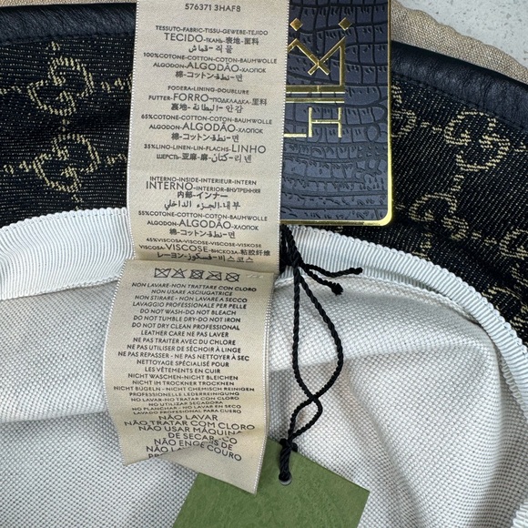 GUCCI GG BUCKET HAT UNISEX - Picture 12 of 13